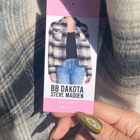 BB Dakota by Steve Madden Boxy Shacket - Picture 8 of 9